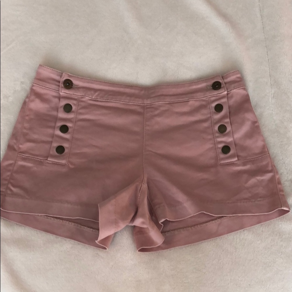James Jeans double button fly mid rise shorts